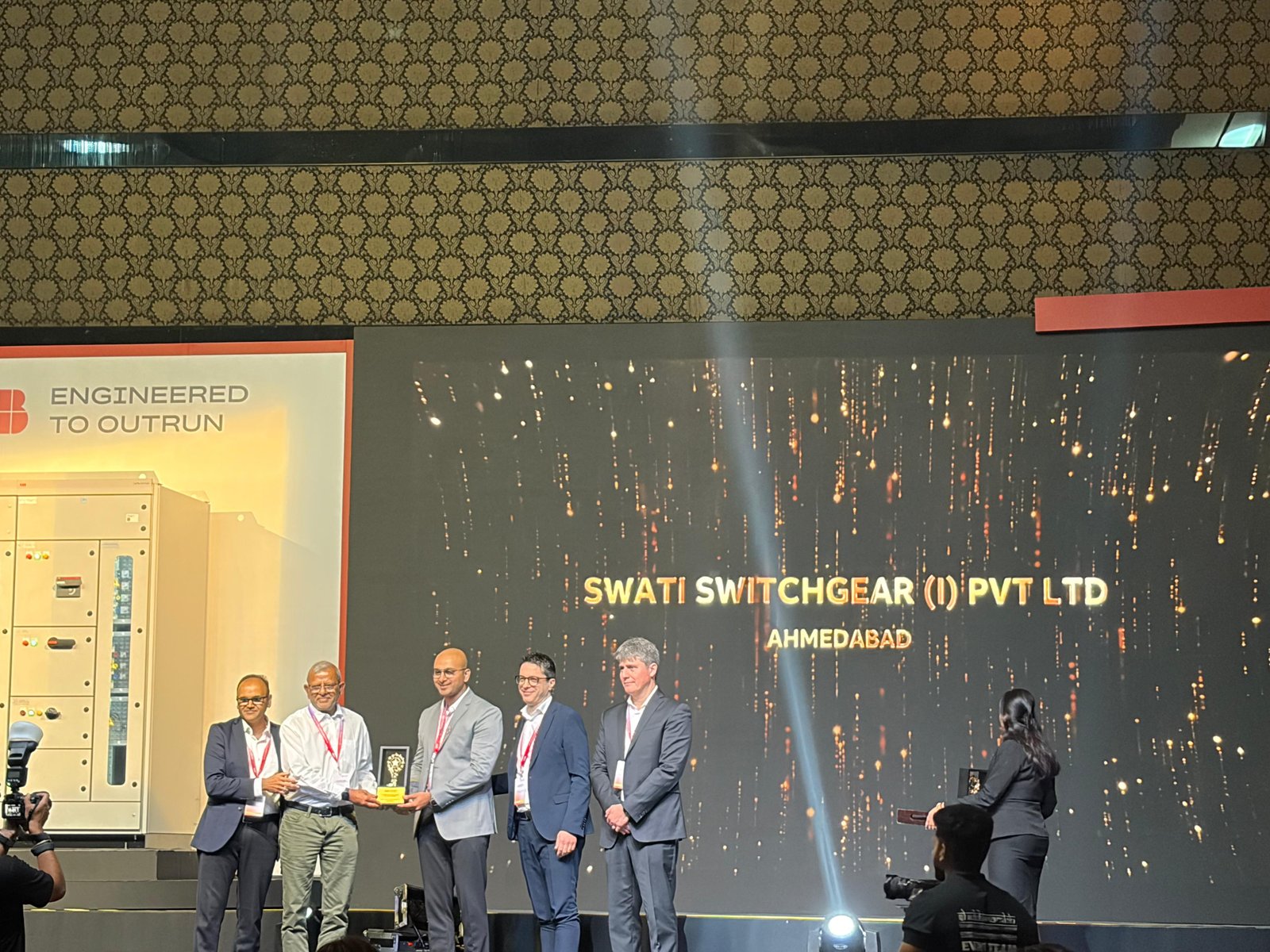 ABB Awards Trophy Display